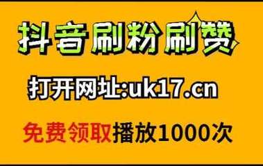 抖音刷粉网址网站