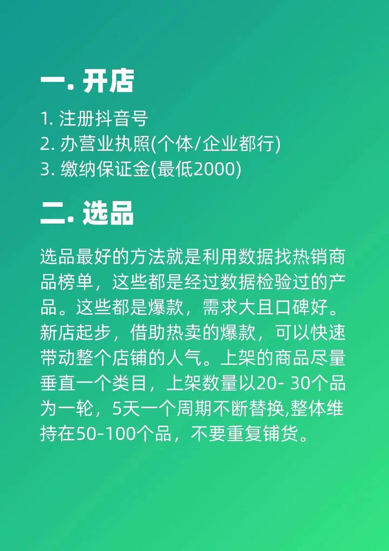 标题：从零到爆单！抖音小店上架全攻略：手把手教你把自家产品卖爆全网