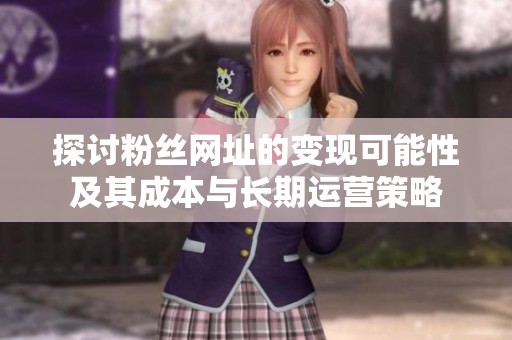 探讨粉丝网址的变现可能性及其成本与长期运营策略