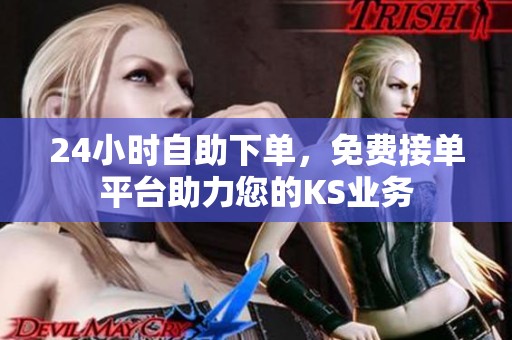 24小时自助下单,免费接单平台助力您的KS业务 24小时自助下单,免费接单平台助力您的KS业务