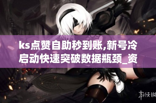 ks点赞自助秒到账,新号冷启动快速突破数据瓶颈_资讯