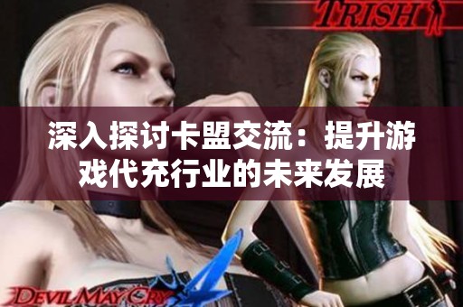 深入探讨卡盟交流:提升游戏代充行业的未来发展 深入探讨卡盟交流:提升游戏代充行业的未来发展