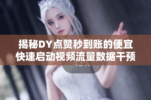 揭秘DY点赞秒到账的便宜快速启动视频流量数据干预技巧 揭秘DY点赞秒到账的便宜快速启动视频流量数据干预技巧