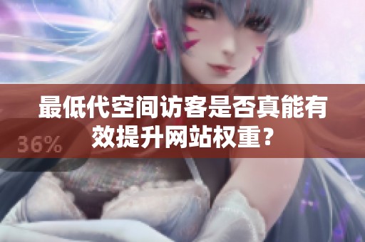 最低代空间访客是否真能有效提升网站权重? 最低代空间访客是否真能有效提升网站权重?